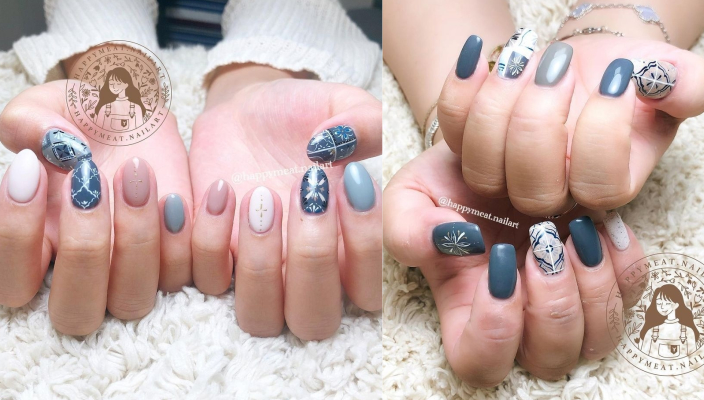 春夏美甲款式2023_夏天美甲款式